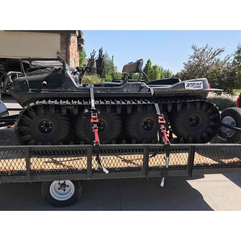 9' x 2" SHOCKSTRAP (2 pk), Ratchet Tie-Down Strap with