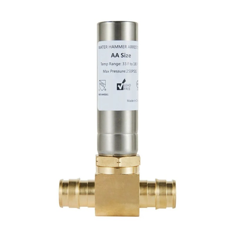 EFIELD 1/2" Pex-A Expansion Connection Tee Water Copper Hammer Arrestor