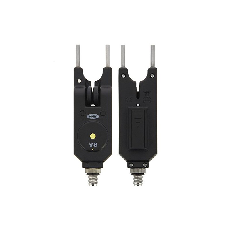 NGT Carp Fishing 2pc Wireless Alarm and Transmitter Set with