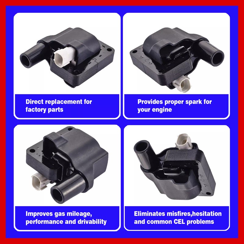 Advanceignition 1PC UFD304 IGNITION COIL B6S7-18-100 B6S718100 F0BZ-12029-A F0BZ12029A