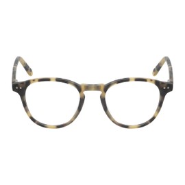 Reptile Mata Panthos Reading Glasses +1.00 Tortoise Havana Brown Yellow Men Women Non Blue Light Eyeglasses Fashion Readers