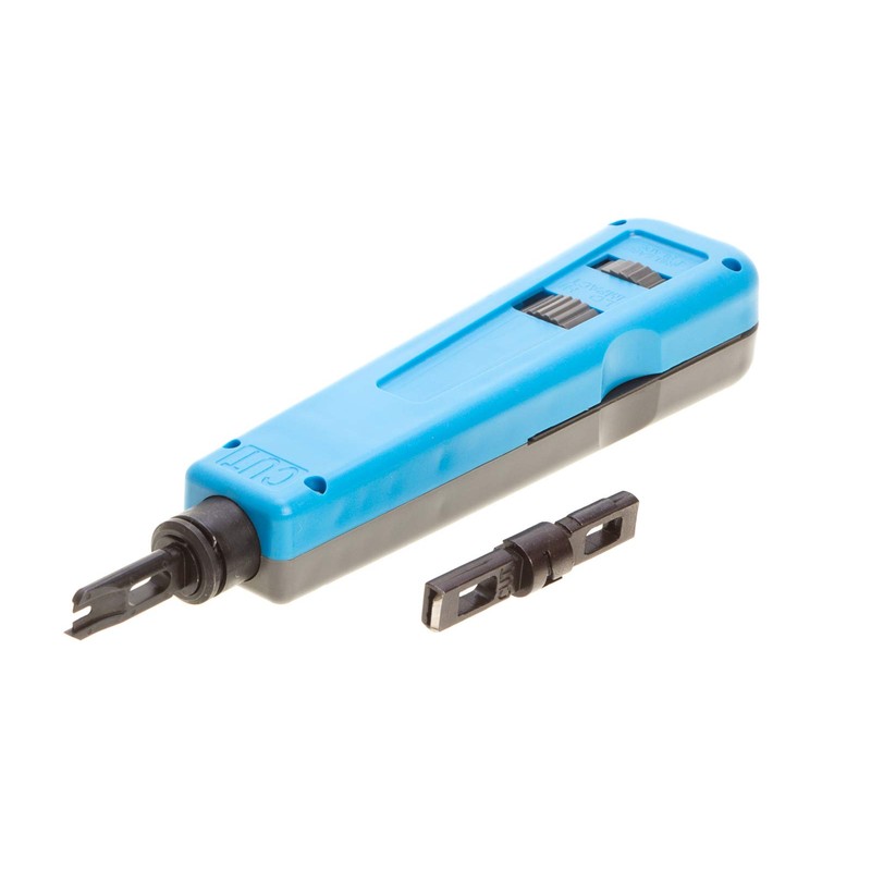 Professional Punch Down Tool with 110 & 66 Blades –
