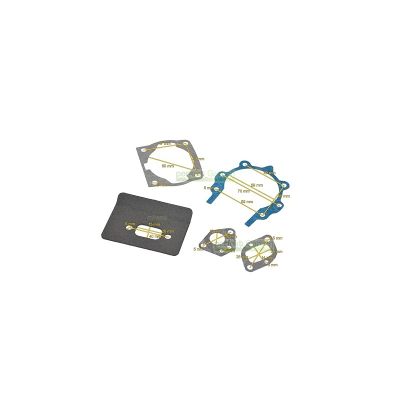 Cylinder Gaskets, Pack of 5, Compatible with Many Imported 40,