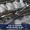 GlowShift 3/8" Quick-Connect EFI Fuel Line Fuel Pressure Sensor Adapter