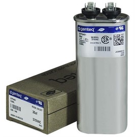GE 97F9609-30 uf MFD 370 Volt VAC Genteq Replacement Oval Run Capacitor