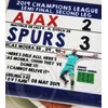 SPURS 3-2 Ajax, Tottenham Champions League Semi Final Marble Coaster,Retro,