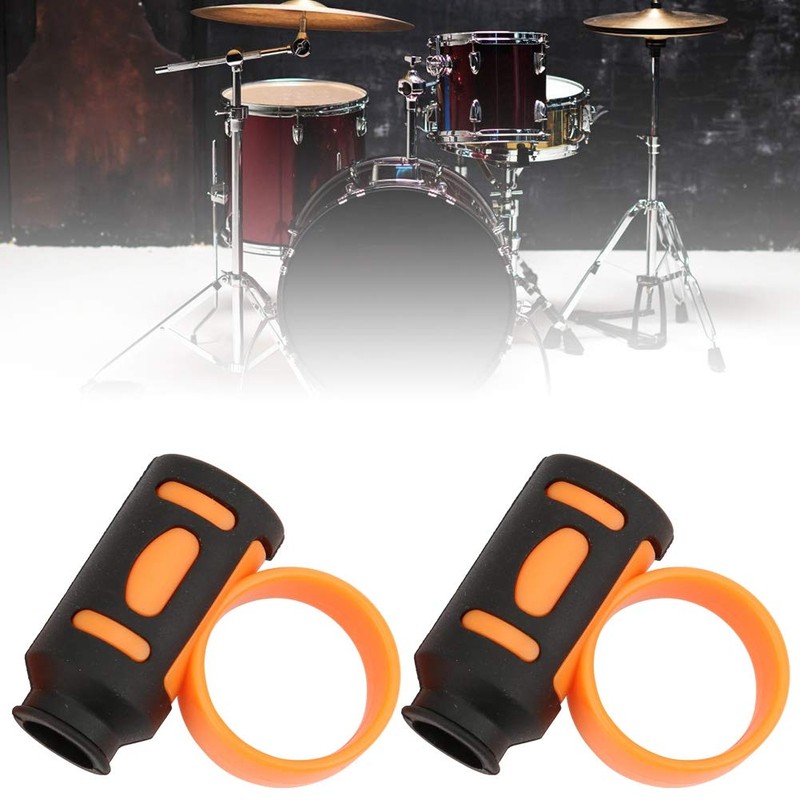 Drumsticks Grip,Drumsticks Finger Controller Anti-Slip Drummer Rotating Auxiliary Tool Easy