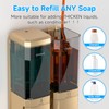 Shampoo and Conditioner Dispenser,Shower Dispenser 2 Chamber No Drill Shampoo