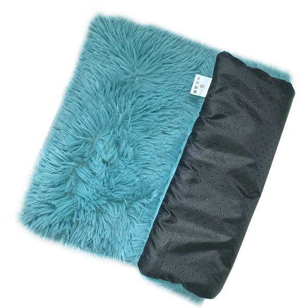 PETCUTE Dog Beds,Long Plush Dog Crate Bed,Washable Cat Cushion Bed