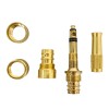 High Pressure Zinc Alloy Water Spray Nozzle Set Two Spray