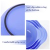BoxedHome Mixing Bowl Set Plastic Salad Bowl Non-Slip Stackable Serving