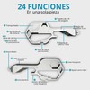 Genérico - Llavero Multiusos 24 en 1, Herramienta Multiusos, Multiherramienta,