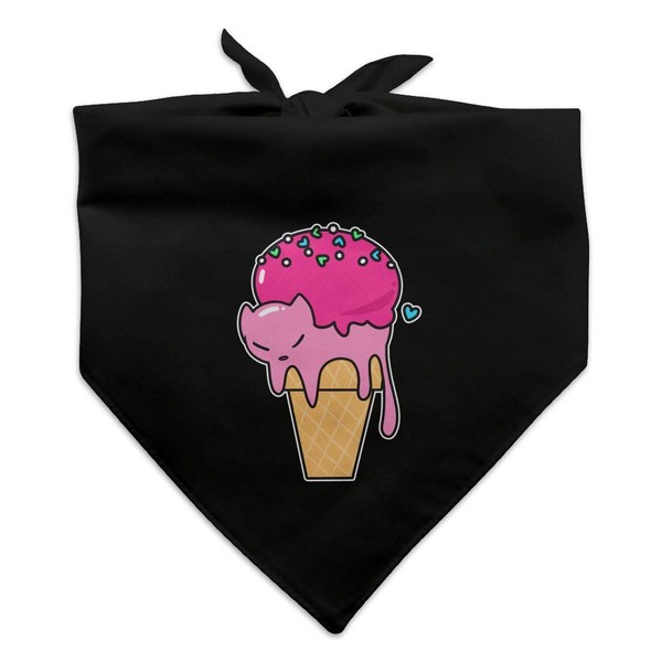 GRAPHICS & MORE Cute Meowlting Melting Cat Ice Cream Cone