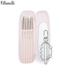 FILLIMILLI Eye Brush Pro Collection Set & Lip Brush Keyring