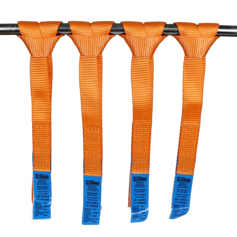 TRUTZHOLM 4x Belt Loops Double Loops 1750 kg Belt Load