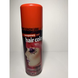 Easy to use Temporary Hair Color - Spray On, Shampoo Out (Red)