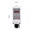 EMOS P5684 Contact Thermostat with Remote Sensor, Adjustable Switching Sensitivity
