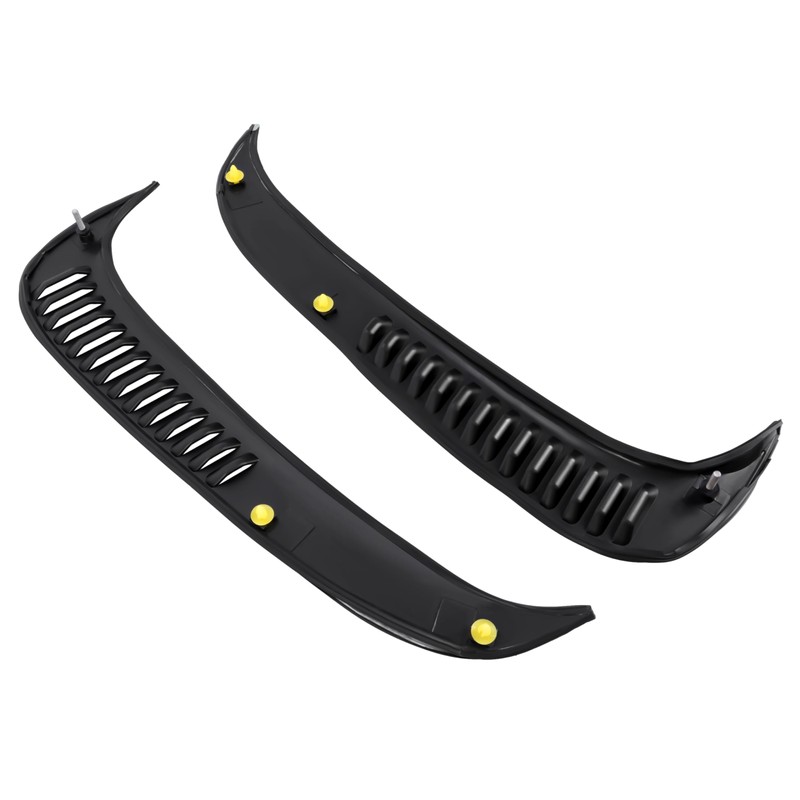 HECASA Rear Side Louver Window Vent Compatible with 1991-1998 Lexus
