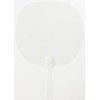 Artec 18333 Transparent Fan, White Pattern, Crafts, Crafts, Crafts, Miscellaneous
