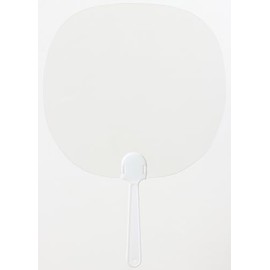 Artec 18333 Transparent Fan, White Pattern, Crafts, Crafts, Crafts, Miscellaneous Goods, Hobby, Events, Workshops, Materials, Seasons