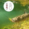 UEAVOID Pack of 40 Steel Leader Pike Anti-Bite Stainless Steel