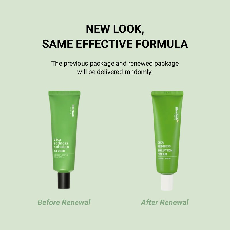 Meebak Cica Redness Solution Cream 50ml - Meebak Cica Redness
