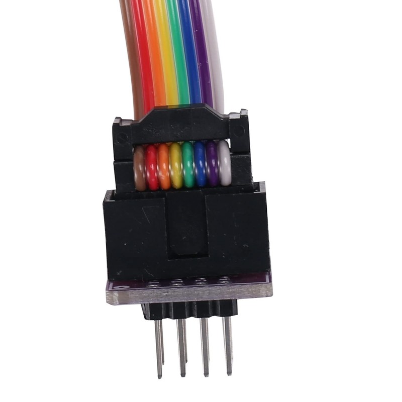 Qezodsx SOIC8 SOP8 Test Clip Probe Line for EEPROM 93CXX/25CXX/24CXX