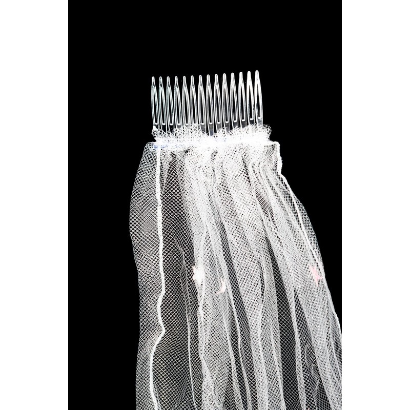 SHATCHI Veil Comb Bride To Be Hen Night Accessory Women's