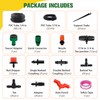 EAGLE PEAK 131 ft Automatic Drip Irrigation Kits DIY, 1/4"