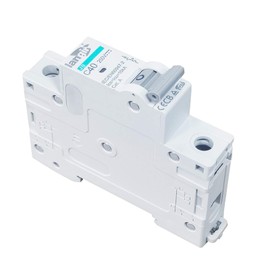 Langir JB DC Circuit Breaker 1 P 1-63A Voltage Protection For Battery And Solar System DIN Rail Installation C Curve 250V 40A