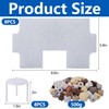 Adnee 17 Pcs Pond Waterfall Spillway Filter Media, No Spillway