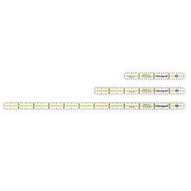 Dritz Omnigrid Marking Ruler Trio Set with Lengths 4", 6", 12"