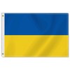 2×3 FT Ukraine Flag,Medium 60×90 CM Ukrainian Outdoor Banner,100D Decor,Doube
