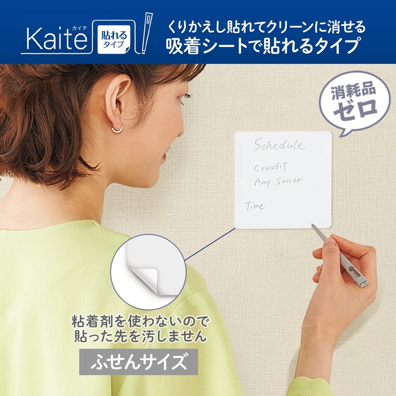 Plus KS-0707 428-930 Memo Pad, Clean Notes, Kaite, Paste Type,