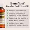 Aceite De Higado De Bacalao 8 Oz. Cod Liver Oil