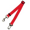 MooLuxe Adjustable Pet Seat Belt Leash/Harness (Red)