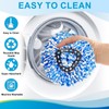 8-Pack Reusable Mop Head Replacement for O Cedar RinseClean 2-Tank