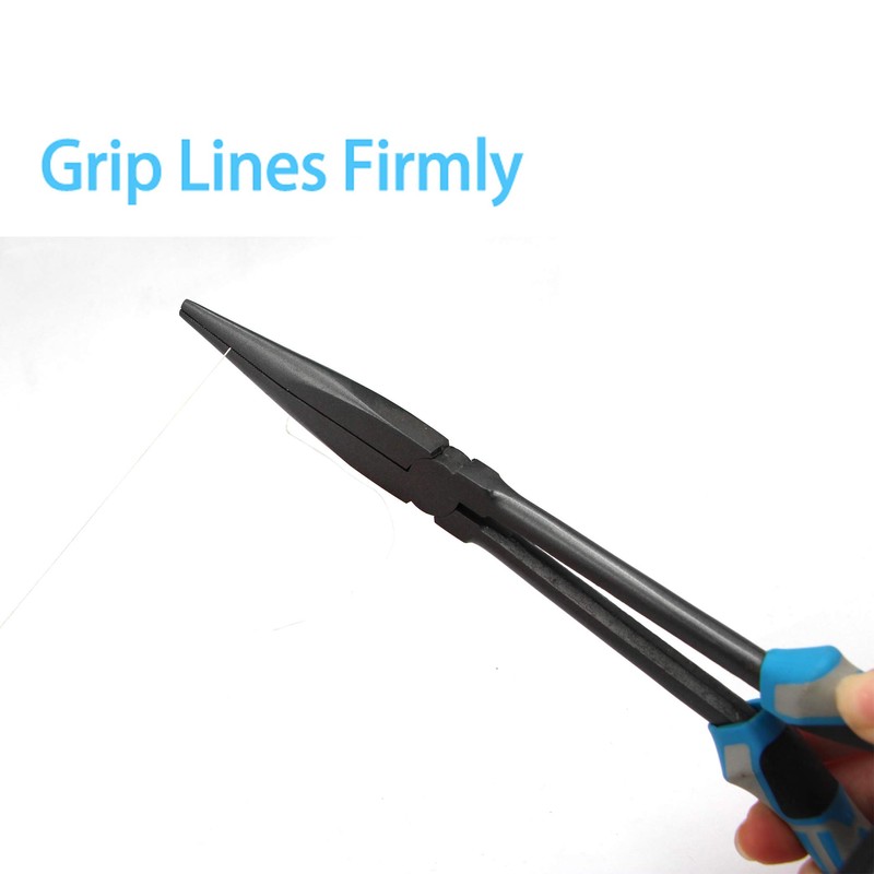 CRAZY SHARK Long Nose Fishing Pliers Hook Remover Tools 11
