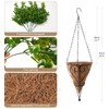 ZFProcess Artificial Faux Hanging Plants Basket for Spring Summer Outdoor