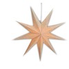 Illuminated 5-Point Star in White - 60 cm Paper Star,