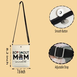 TSOTMO Scout Mom Gift Boy Scout Mom Appreciation Survival Kit Boy Scouting Crossbody Bag (BoyScout XK)