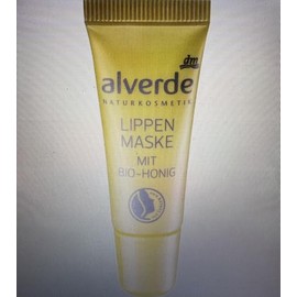 alverde Natural Cosmetics Lip Mask with Honey, 8 ml