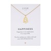 LUUK LIFESTYLE Modern Stainless Steel Necklace with Pendant, 50 cm