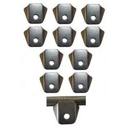 Bryke Racing Trick Tabs 10 Pack 3/8" Hole Gussets Tab IMCA Off Road