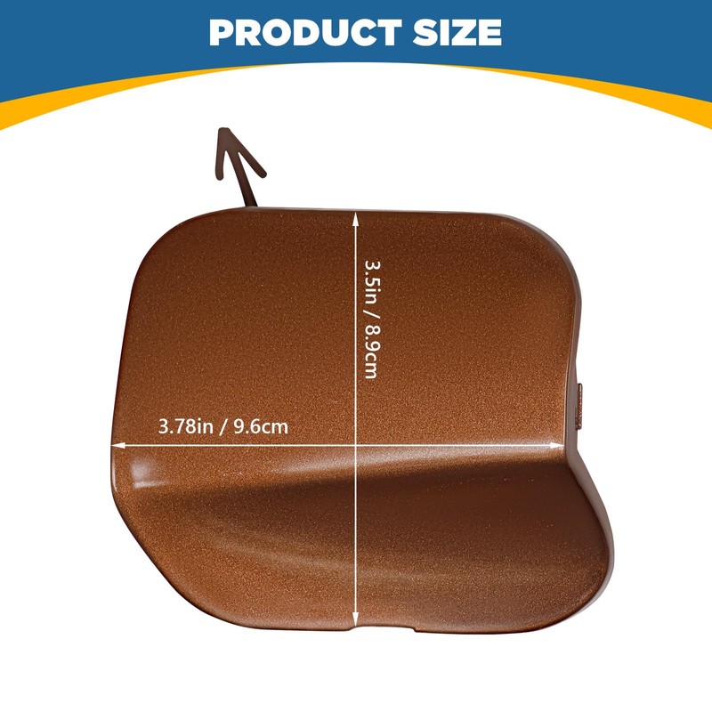 TOPUS Front Bumper Tow Hook Cover for Nissan X-Trail T32