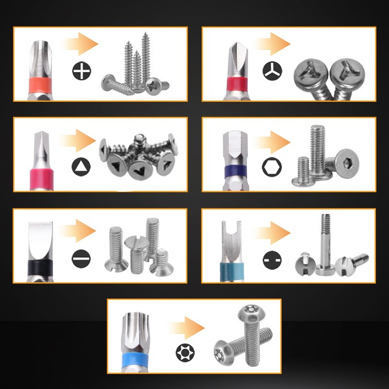 LEONTOOL Bit Ratchet Set, 32-Piece Set, Mini Ratchet Wrench Set,