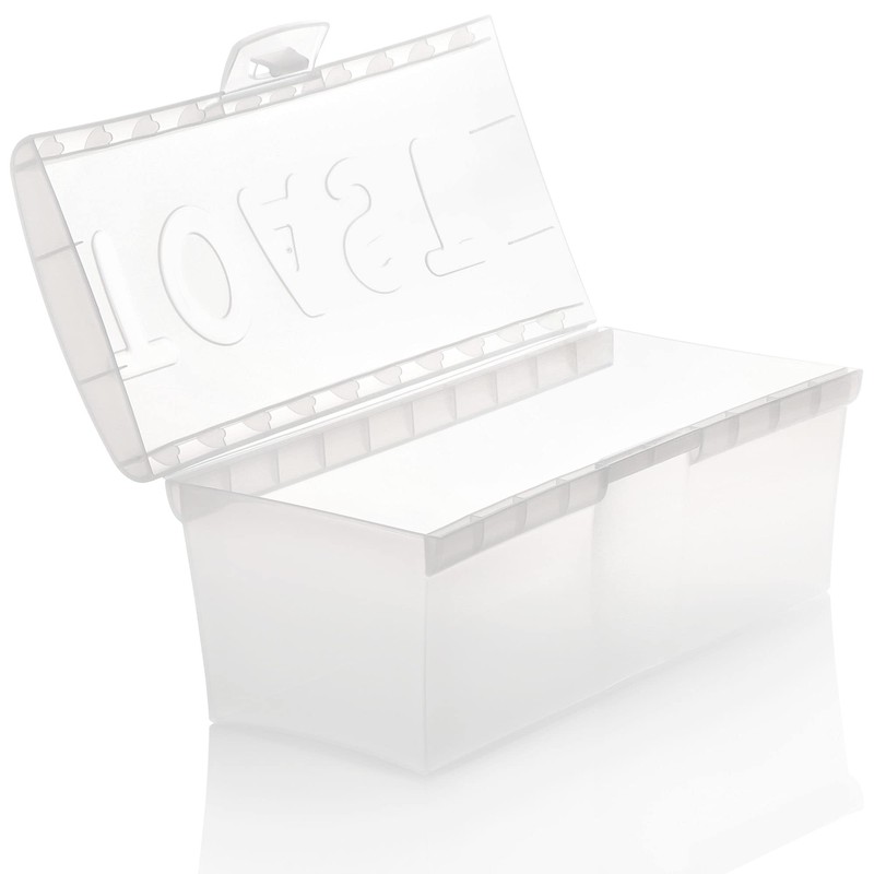 com-four® Toast box - Bread box for toast - Bread