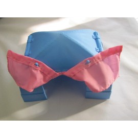 Fisher-Price New FISHER PRICE Loving Family Dollhouse BLUE CAMPING CAMP TENT w/ FABRIC Dream