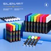 SILENART Pink Chalk Markers 2 Pack - Pink Dry Erase