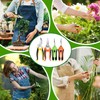 4 Pack Garden Pruning Shears, Stainless Steel Shears, Scissors, Clippers,